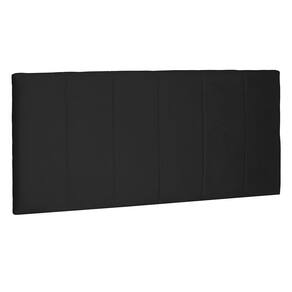 Cabeceira Painel King 1,95m Ravenna Suede Preto