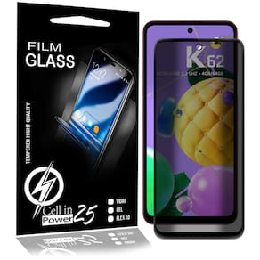 Película Privacidade 3d Anti Spy Para LG K62 LMK520BMW - Cell In Power25