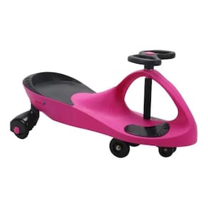 Brinquedo para Crianças Carrinho de Rolimã Apoio Pés Antiderrapante Até 60KG Rosa Importway - BW004R