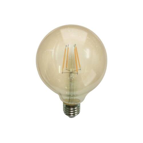 Lâmpada Led G95 com Filamento 4w Bivolt 2400k Luz Amarela Menor preço em Lâmpada Led G95 com Filamento 4w Bivolt 2400k Luz Amarela