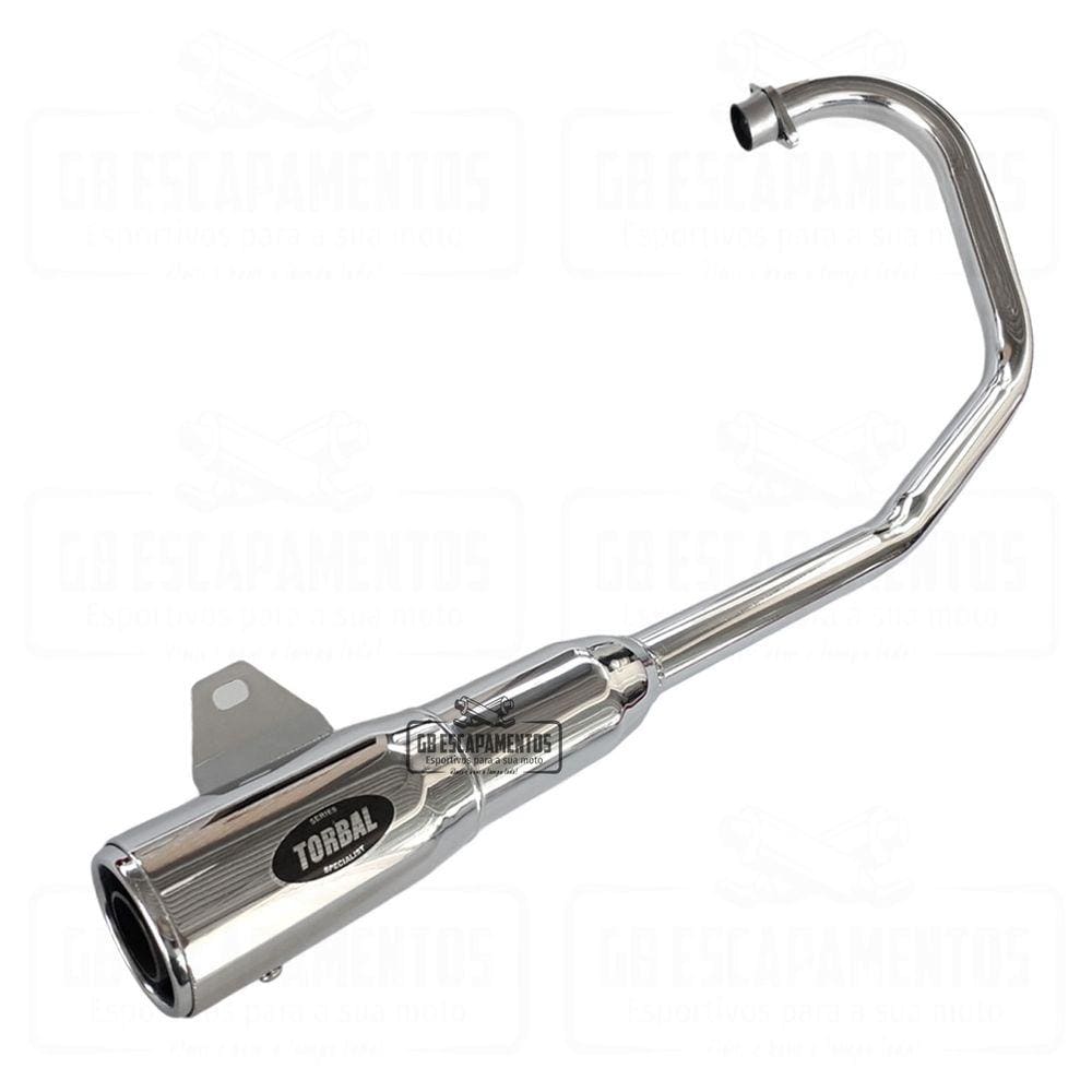 Escapamento Torbal Nano Baby Cromado Cg 150 Esd 2004-2008
