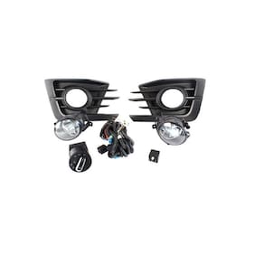 Kit farol auxiliar Milha Gol voyage G7 16+ Gd Pt Bt Rd Cr