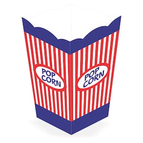 Caixa de Pipoca Popcorn - 10 Unidades