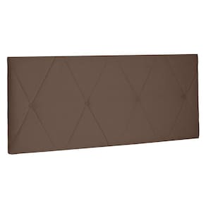 Cabeceira Painel Solteiro 0,90m Aquilla Suede Caramelo