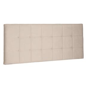 Cabeceira Painel Solteiro 0,90m Verona Suede Bege