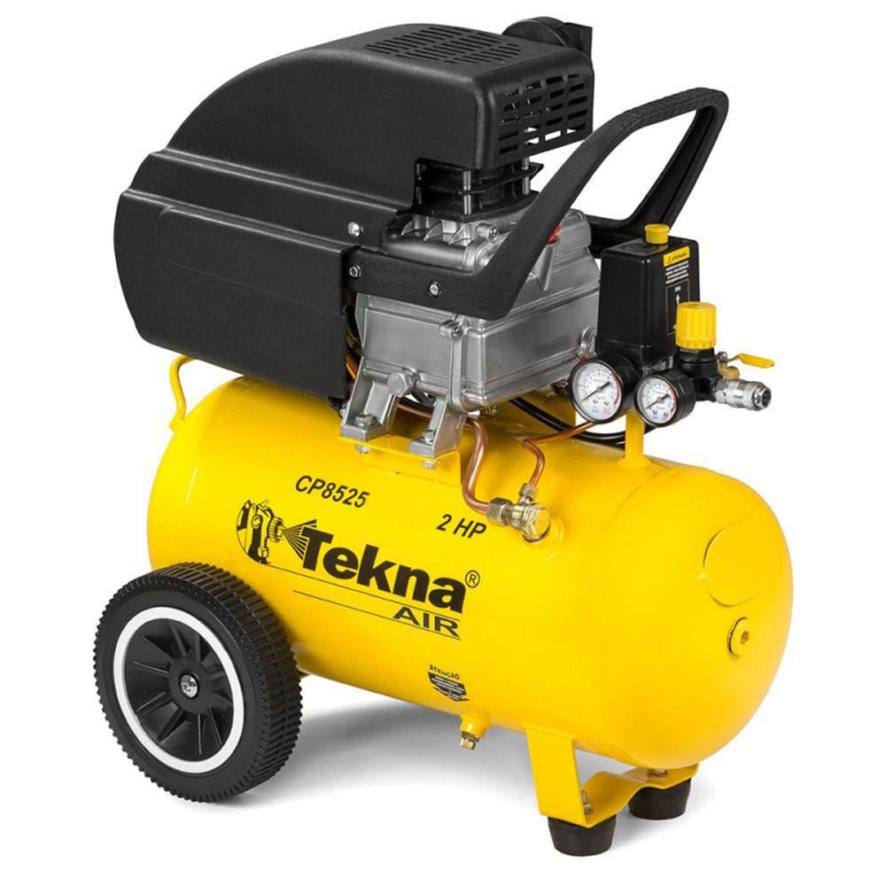 Motocompressor Ar 24L 115Psi Tekna Cp8525-1C