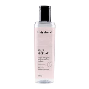 Água Micelar Facial Demaquilante Hidratante Preparadora Não deixa Resíduo - Oil Free 200 mL Hidrabene