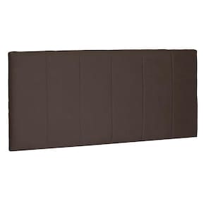 Cabeceira Painel Casal 1,40m Ravenna Suede Caramelo