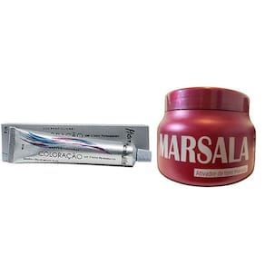 Kit Vinho Marsala 1 Masc. 250G E 1 Coloração 66.26 Mairibel