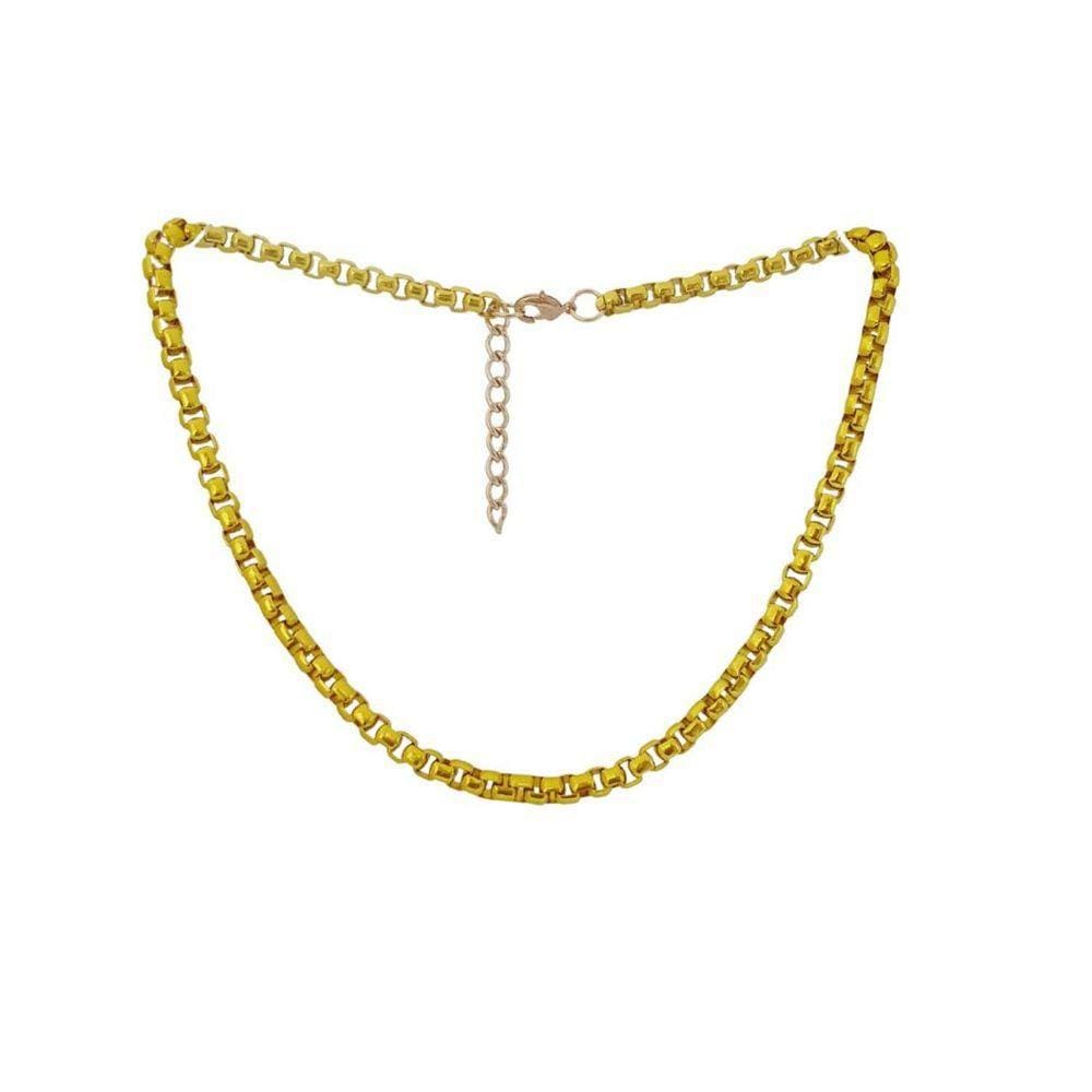 Choker Veneziana Dourada