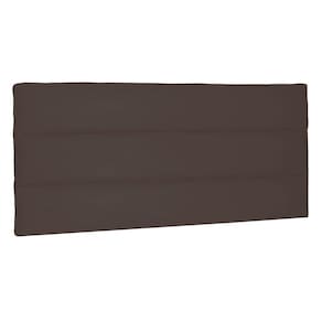 Cabeceira Painel King 1,95m La Italiana Suede Marrom Café
