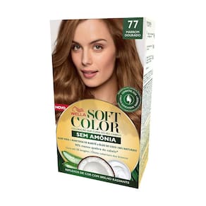 Kit Tintura Soft Color Marrom Dourado 77 Soft Color