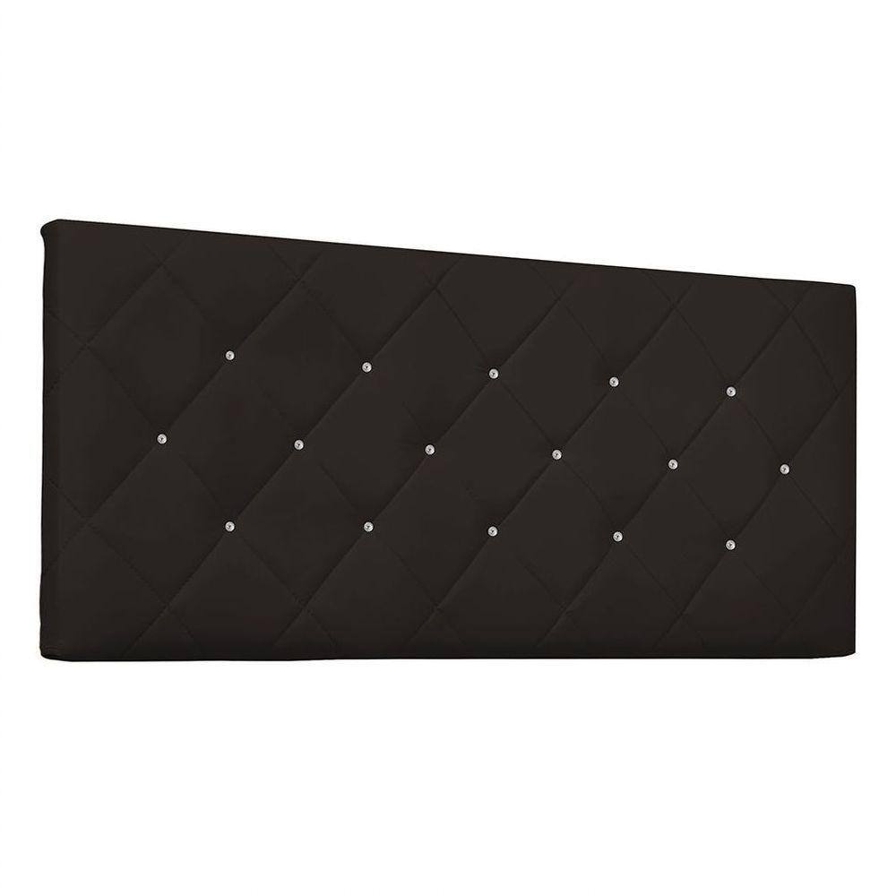 Cabeceira Painel Casal 1,40m Tânia Corano Marrom