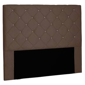 Cabeceira Casal 1,40m Tânia Suede Caramelo