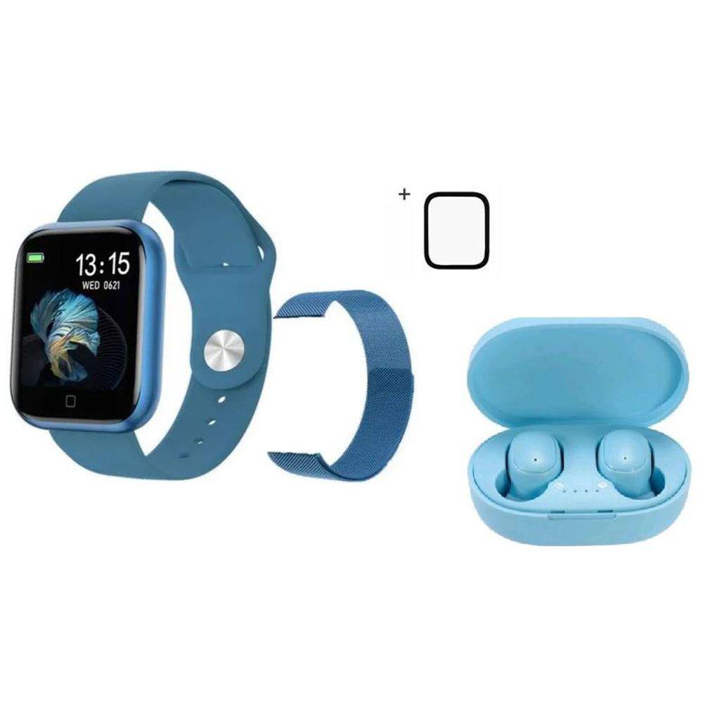 smartwatch mais fone bluetooth