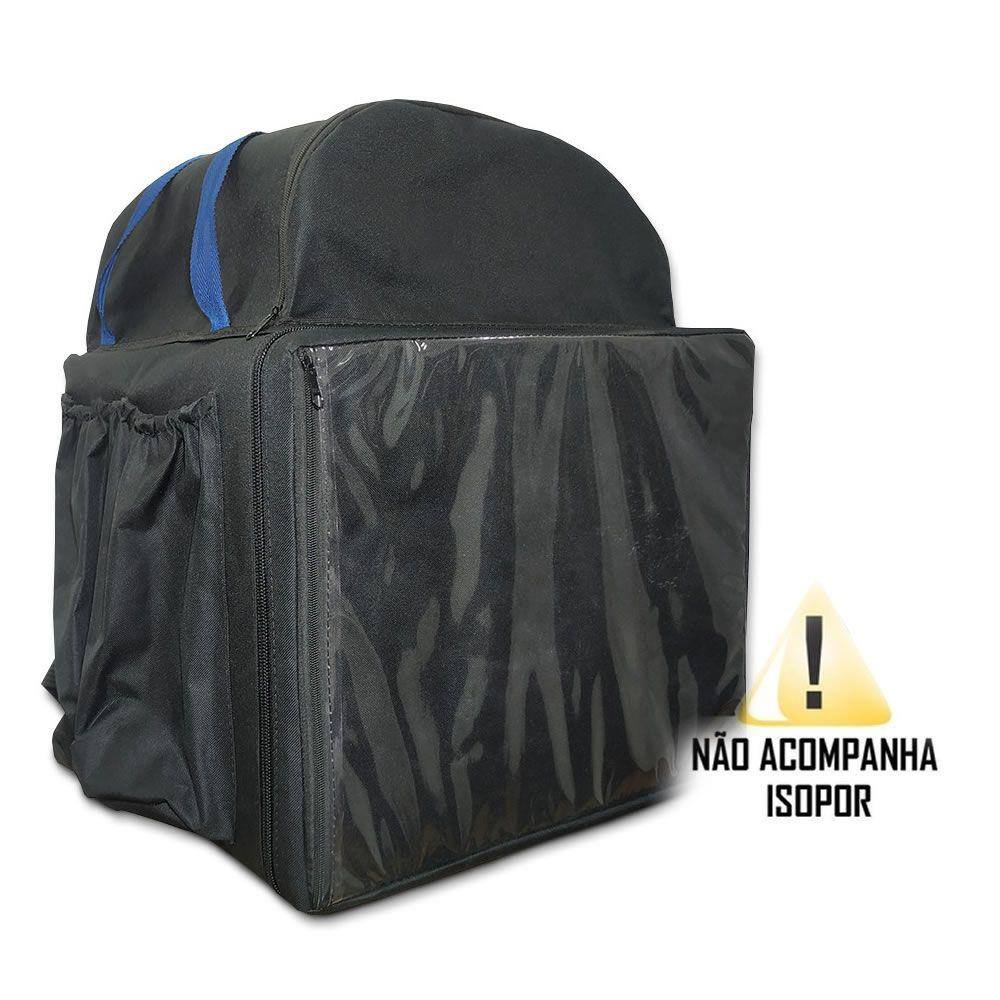 mochila de motoboy com isopor