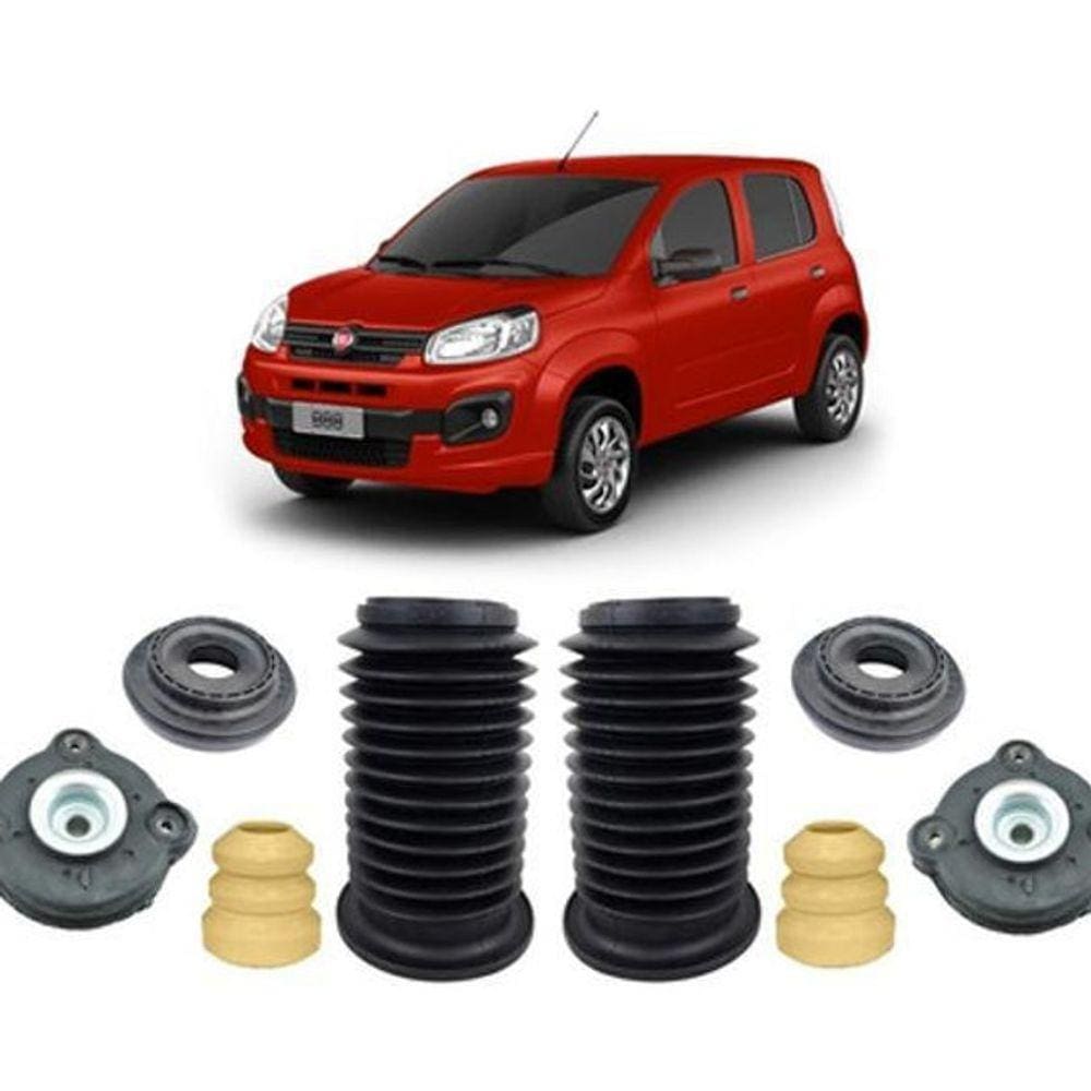 Par Kit De Amortecedor Dianteiro Fiat Uno 2014 2015 2016 17