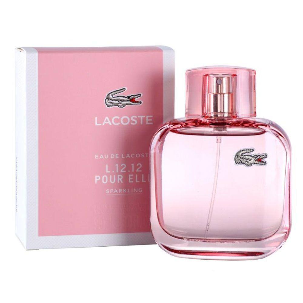  Lacoste L12.12 Sparkling Feminino Eau De Toilette 90Ml