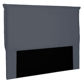 Cabeceira Solteiro 0,90m Veneza Suede Cinza