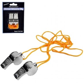 APITO Profissional DE METAL 2 UNIDADES COM CORDÃO
