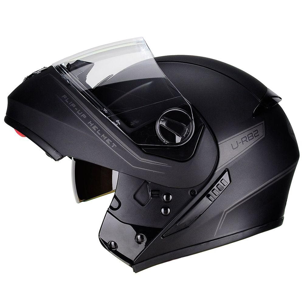 Capacete Peels U-RB2 Urban New classic Preto Fosco Robocop