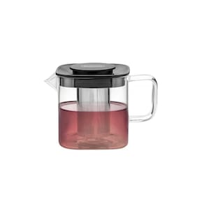 Bule p/ Chá Tramontina em Vidro e Aço Inox com Infusor 600Ml