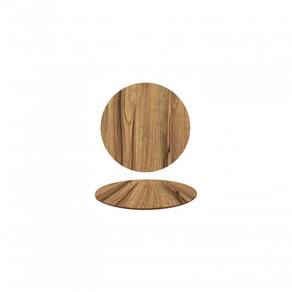 Tampo Em Mdf Redondo 110cm - Nogueira Marrom