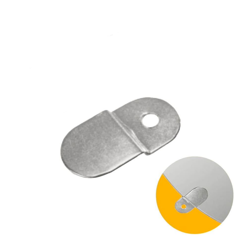 Suporte Simples para Fixação de Vidro até 4 mm Espelhos e Demais Projetos