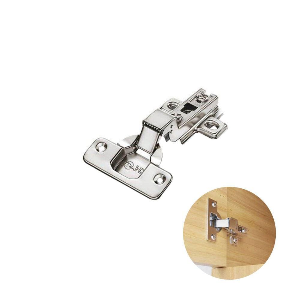 Dobradiça 35 mm Super Curva com Mola de Força Inversa