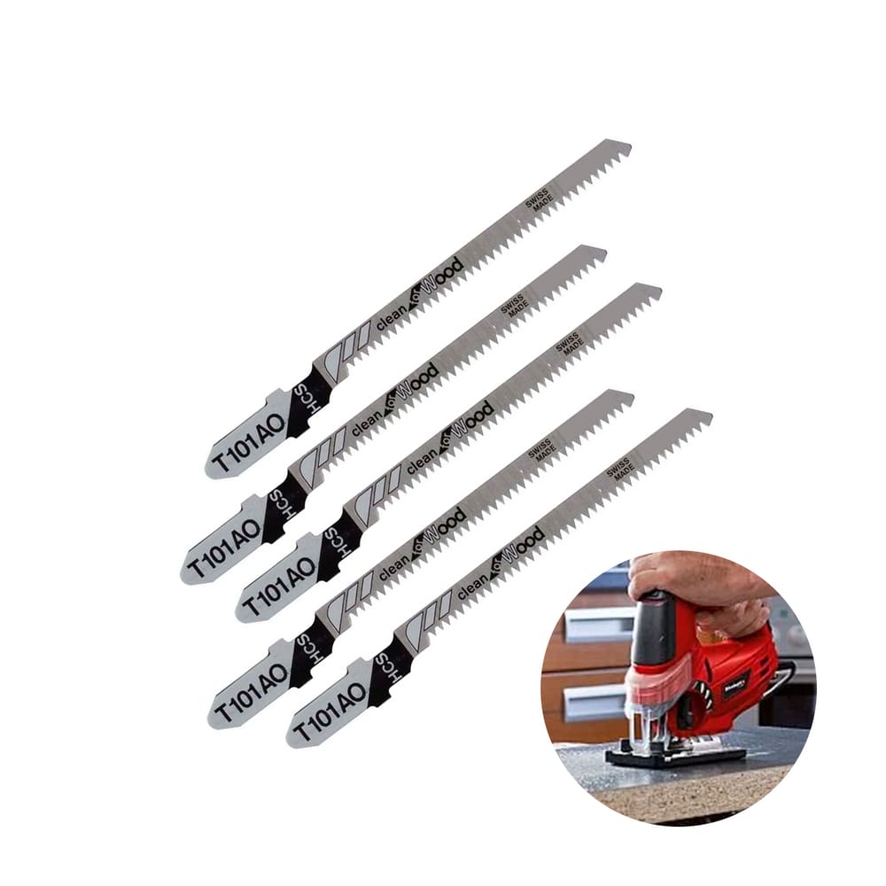 Lamina de Serra Tico Tico para Madeira Kit 5 Peças T101AO