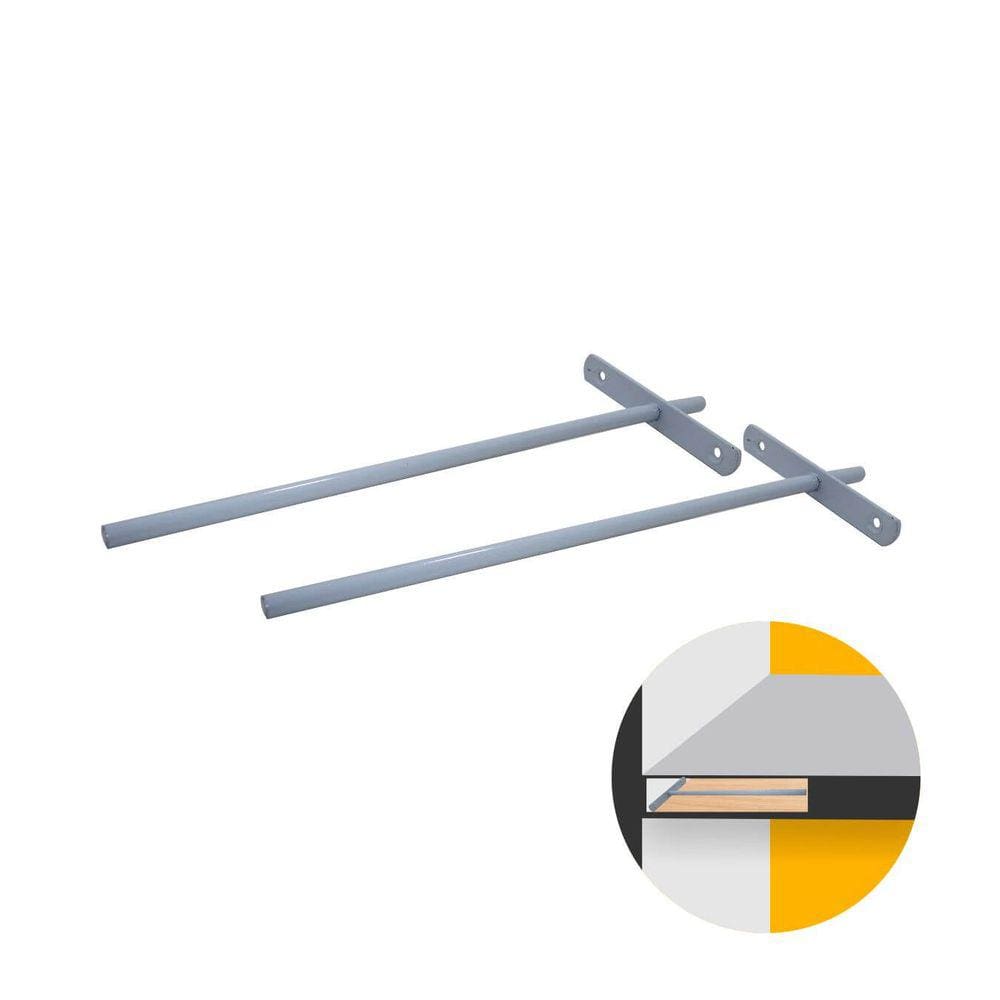 Suporte Prateleira Interno Ø10 x 300 mm Aço