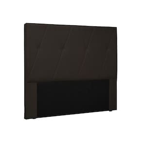 Cabeceira Aquilla Para Cama Box Solteiro 90 Cm Corino Marrom - D`rossi