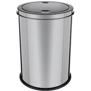 Lixeira Inox 12 Litros Basculante Banheiro Cozinha