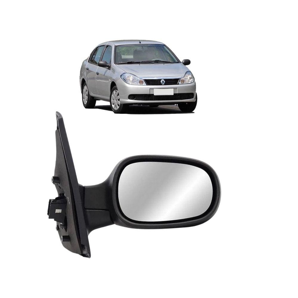 Retrovisor Elétrico Direito Renault Symbol P/ Pintar 09/... EB646
