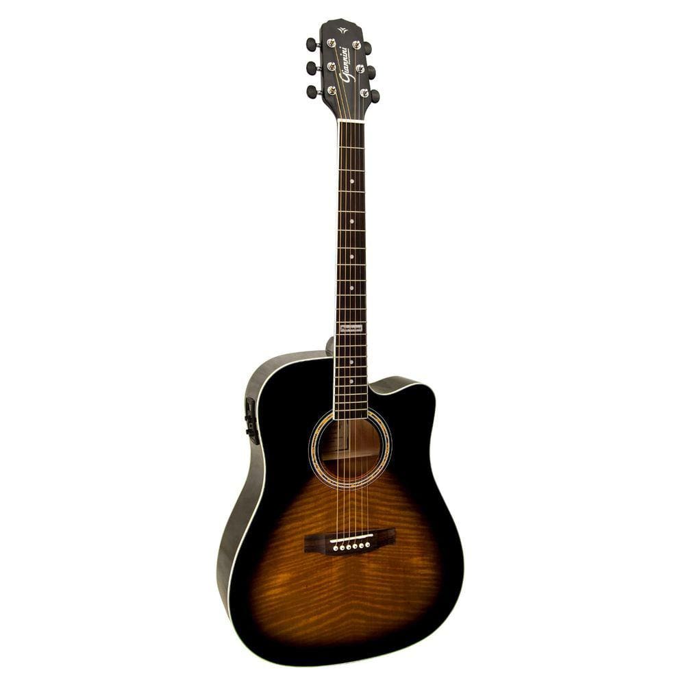 Violão Giannini Gf1d Ceq 3ts Tone Sunburst Serie Performance