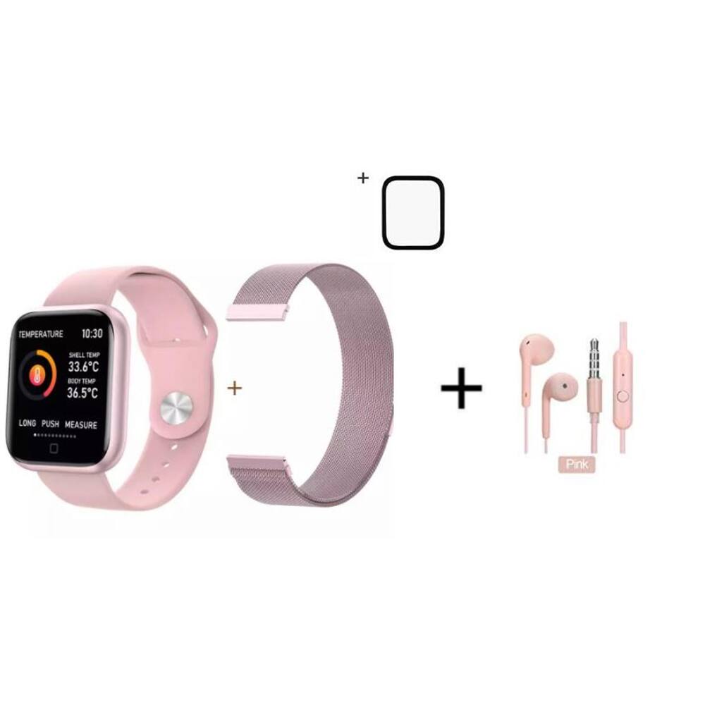 relógio smartwatch inteligente t80 ip67