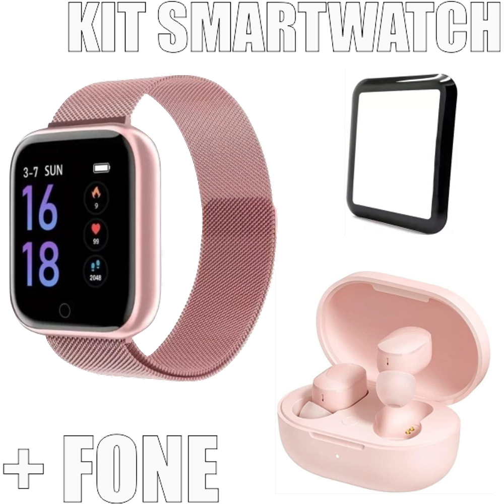 smartwatch rosa pink