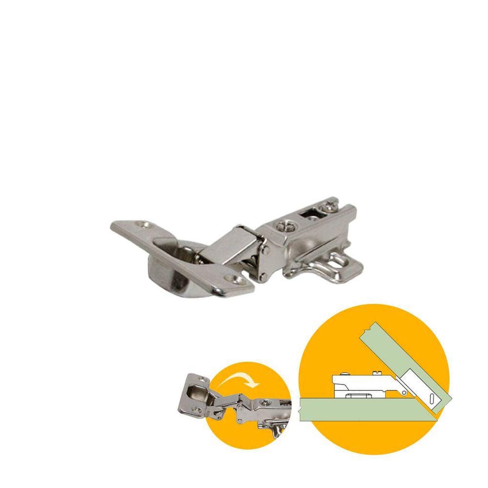 Dobradiça FGV 45 Graus de Ângulo de Abertura Negativo