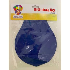 BIG BALAO (FAT BALL) - AZUL - ART-LATEX Nº 250 - 1 unidade