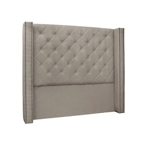 Cabeceira Queen 160 cm Vicenza Linho Rustico Areia - SSX Multicoisas