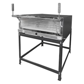 Forno de Pizza Industrial à Gás Refratário 80x60cm - MR Fogões