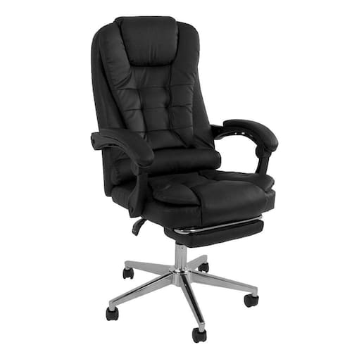Cadeira De Escritorio Presidente Ergonomica Apoio Para Pés é boa?