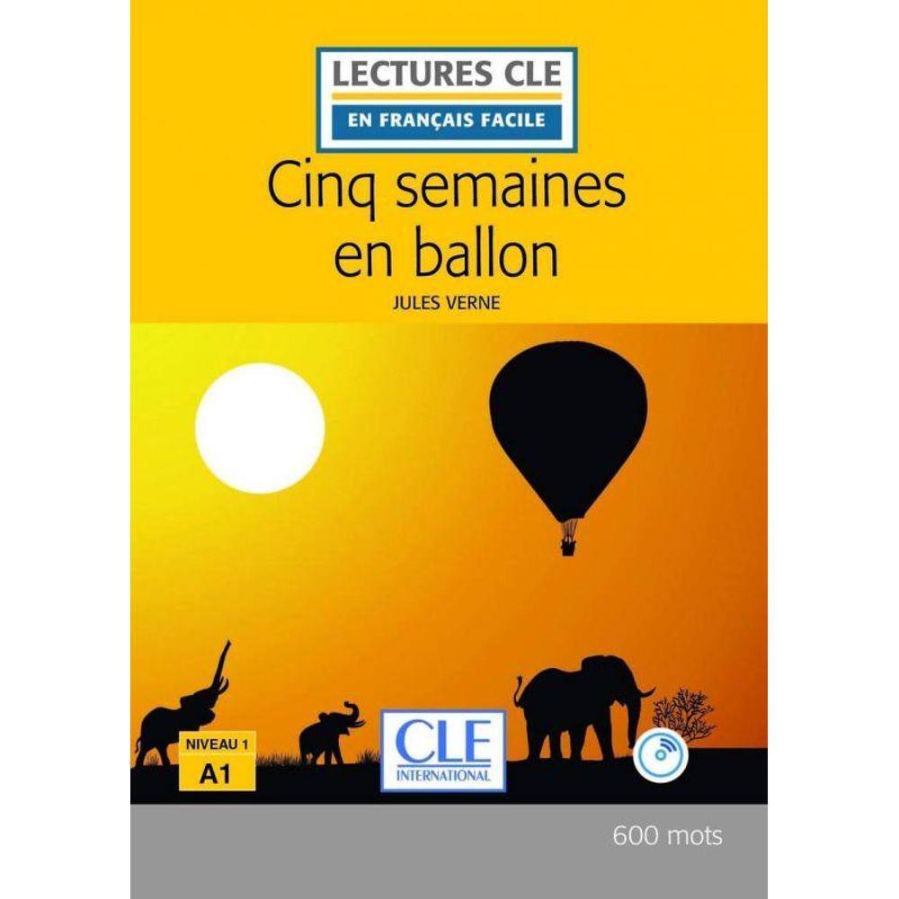 Cinq Semaines En Ballon Niveau 1 + Cd Audio - 2A E