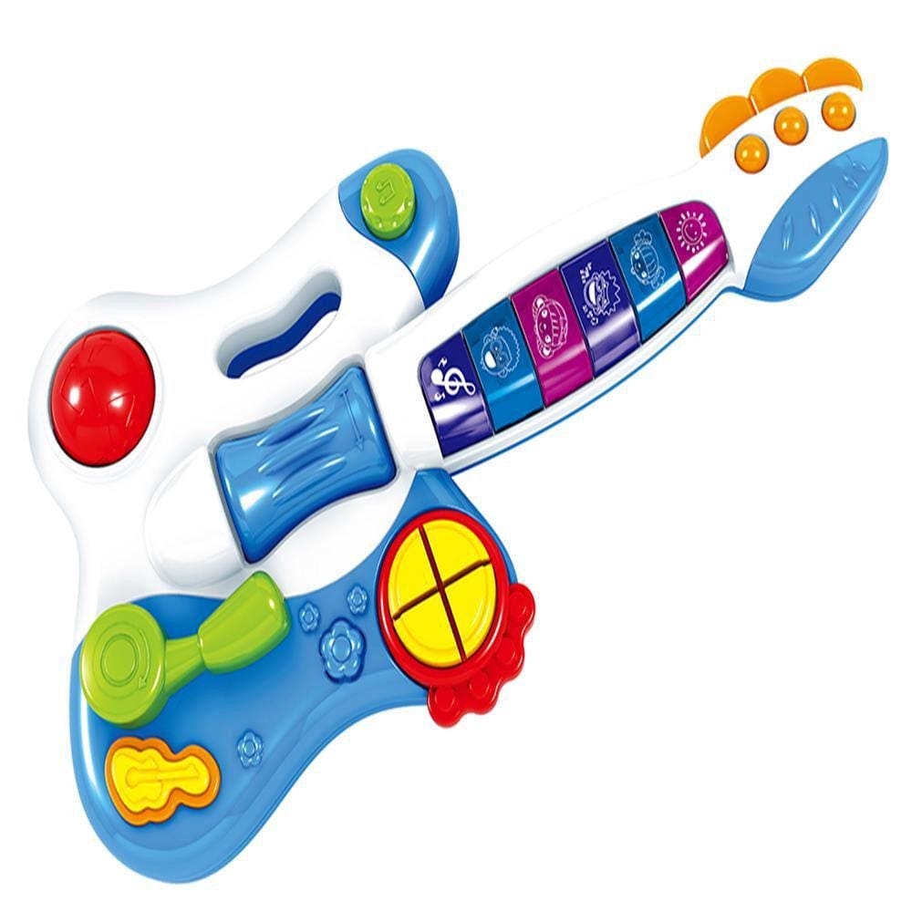 Minha Primeira Guitarra Eletrica Azul Multikids - Br1092