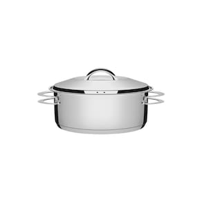 Caçarola Solar Rasa Inox Fundo Triplo 20cm 2,9 L