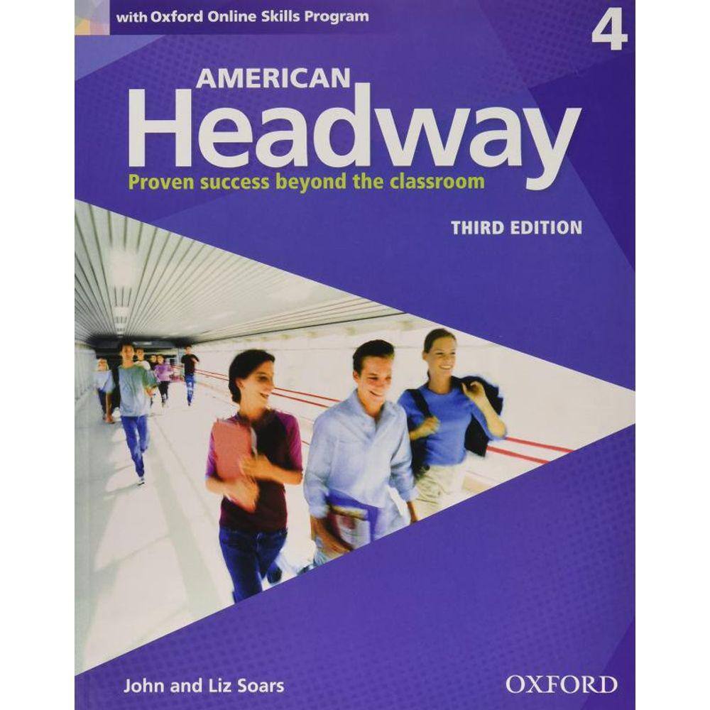 American Headway 4 Sb With Oxford Online Skills Pr