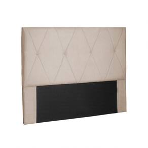 Cabeceira Aquilla Para Cama Box Solteiro 90 Cm Suede Bege - D`rossi