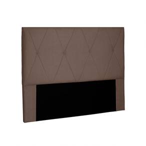 Cabeceira Aquilla Para Cama Box Casal 140 Cm Suede - D`rossi Cor Caramelo