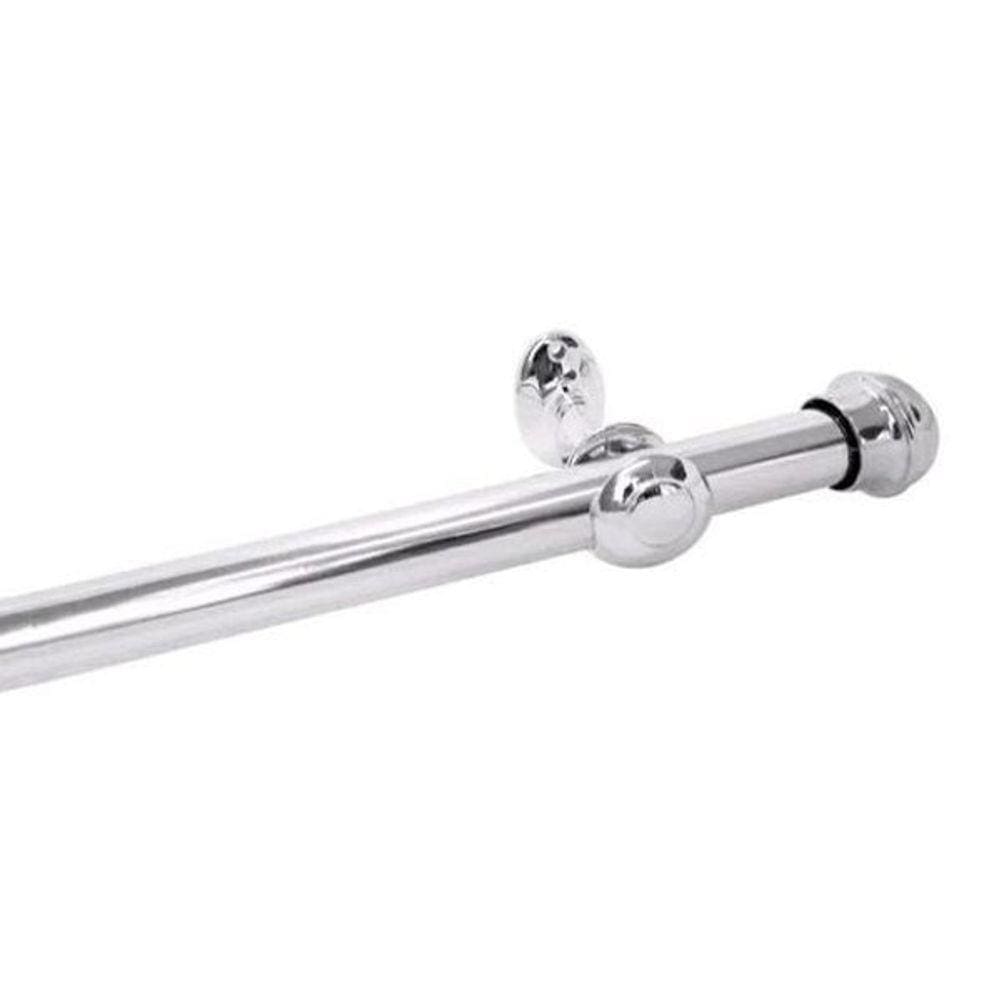 Varão 3 Metros Cromado Simples 19Mm