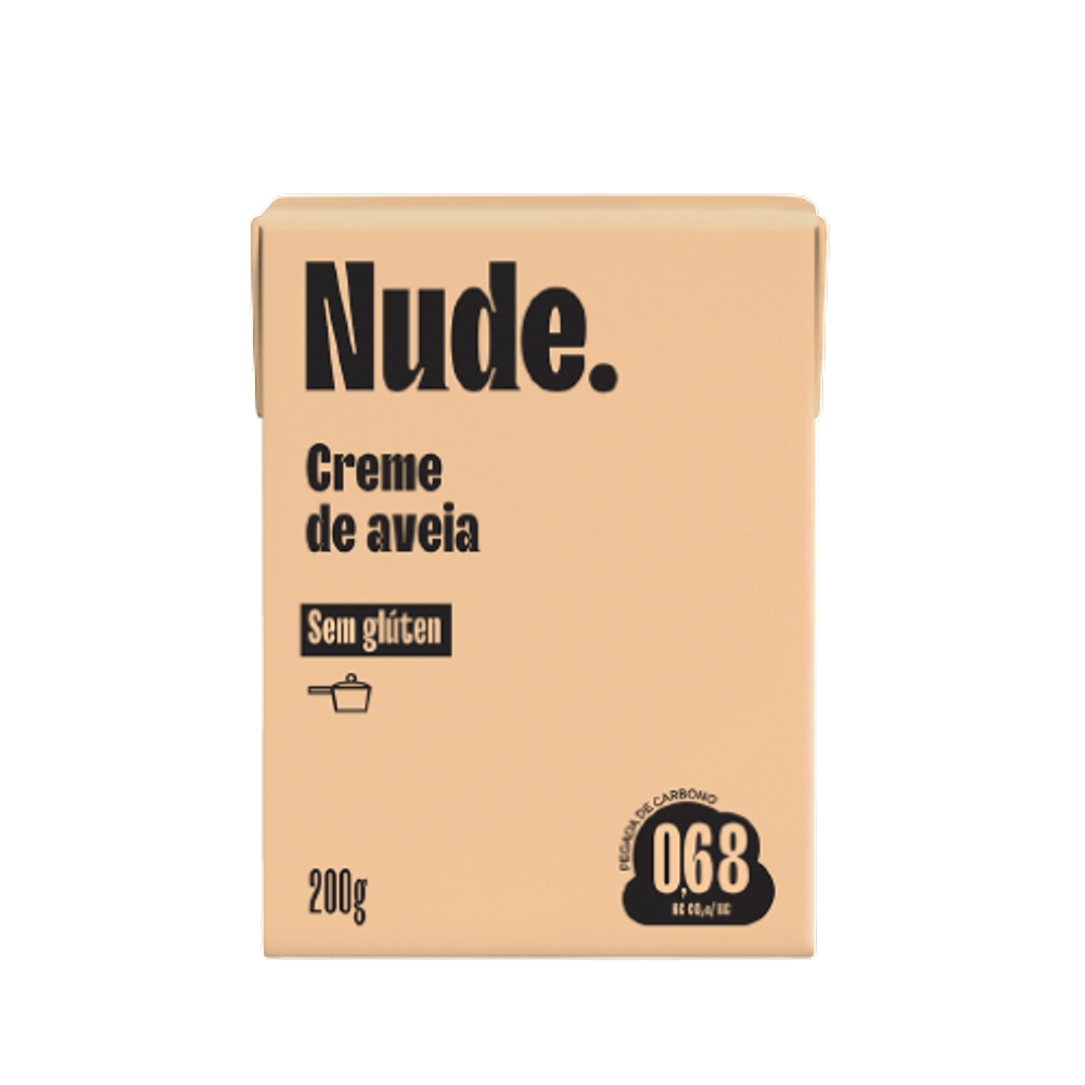Creme de Leite Vegetal de Aveia Nude 200g